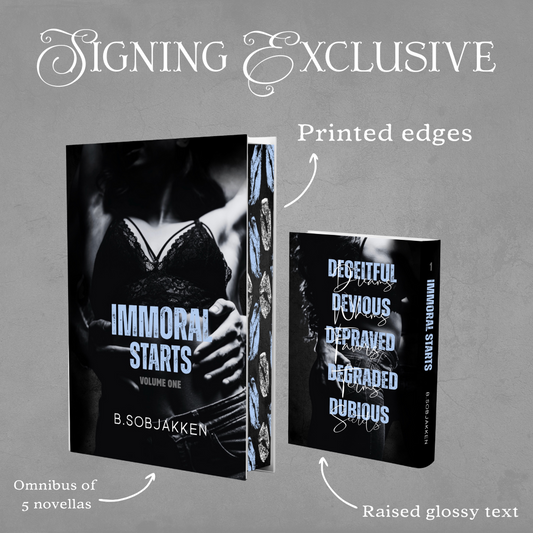Immoral Starts Special Edition Omnibus *pre-order*